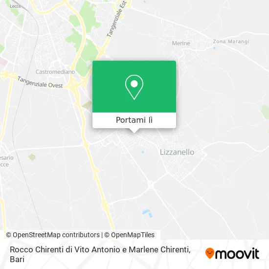 Mappa Rocco Chirenti di Vito Antonio e Marlene Chirenti