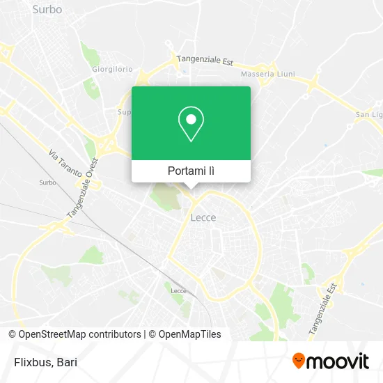 Mappa Flixbus