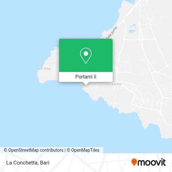 Mappa La Conchetta