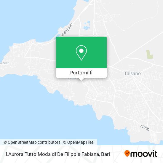 Mappa L'Aurora Tutto Moda di De Filippis Fabiana
