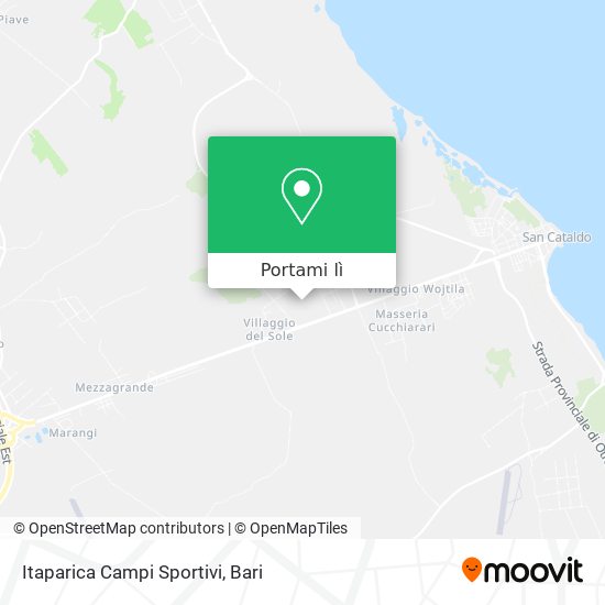 Mappa Itaparica Campi Sportivi