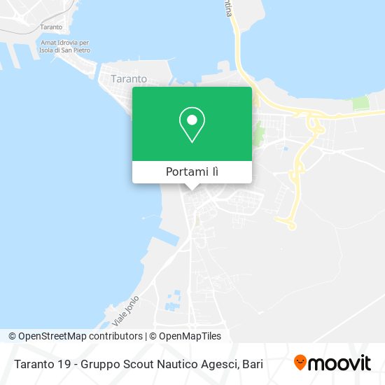 Mappa Taranto 19 - Gruppo Scout Nautico Agesci