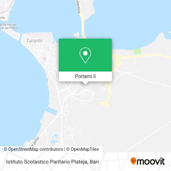 Mappa Istituto Scolastico Paritario Plateja