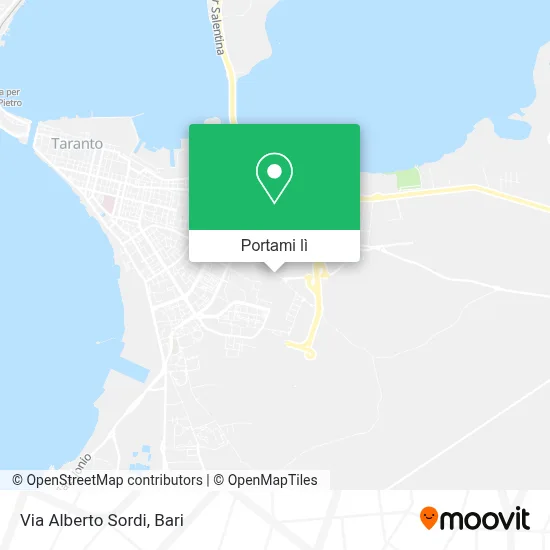 Mappa Via Alberto Sordi