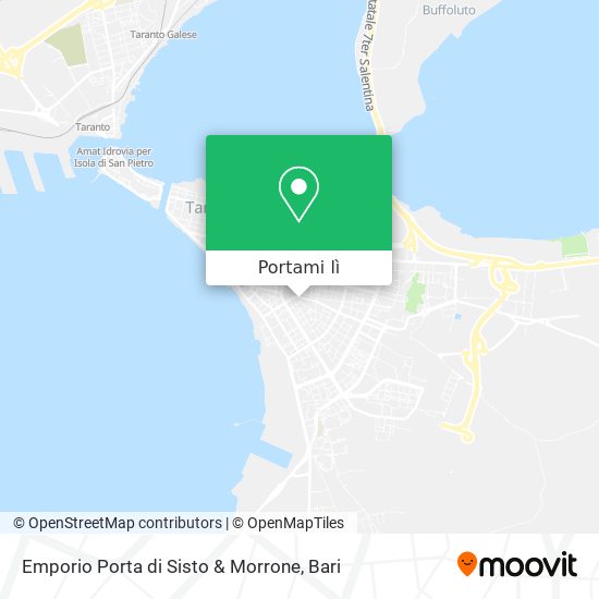 Mappa Emporio Porta di Sisto & Morrone