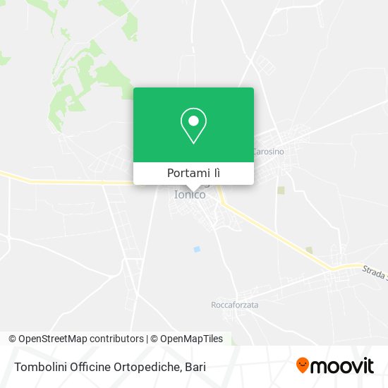 Mappa Tombolini Officine Ortopediche