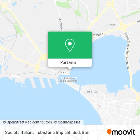 Mappa Società Italiana Tubisteria Impianti Sud