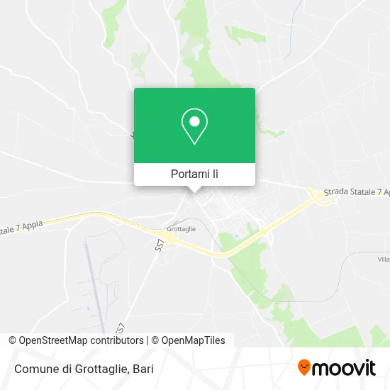 Mappa Comune di Grottaglie