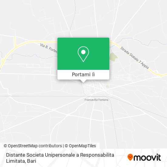 Mappa Distante Societa Unipersonale a Responsabilita Limitata