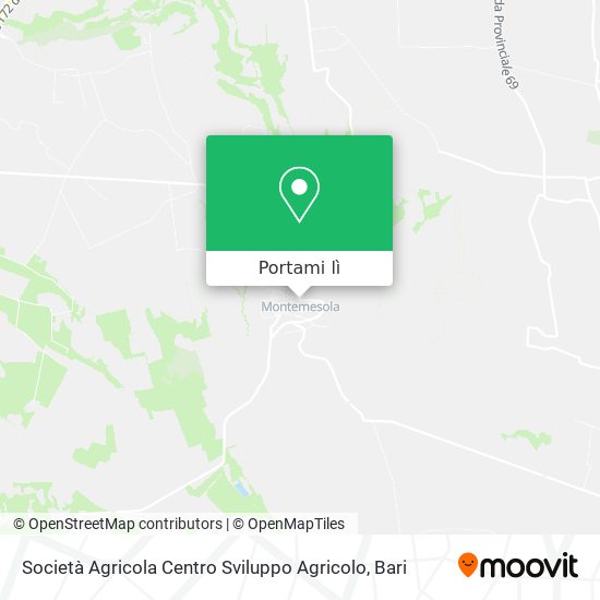 Mappa Società Agricola Centro Sviluppo Agricolo