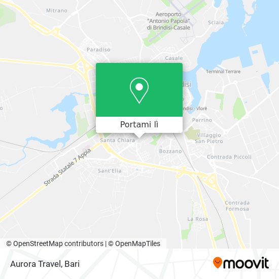 Mappa Aurora Travel