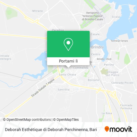 Mappa Deborah Esthétique di Deborah Perchinenna