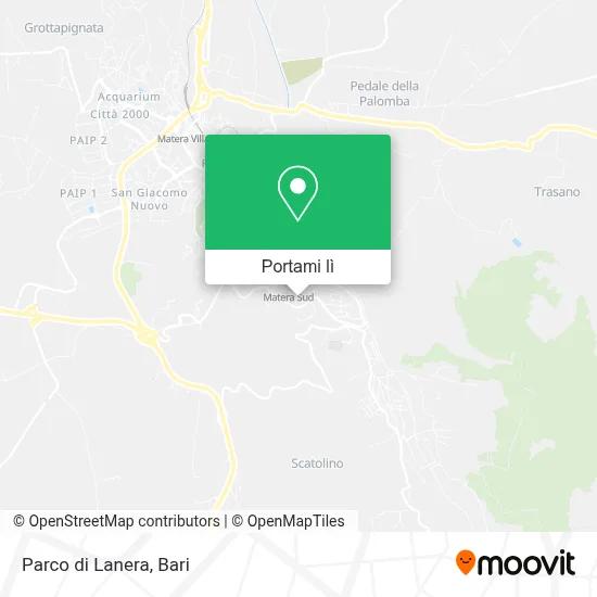 Mappa Parco di Lanera