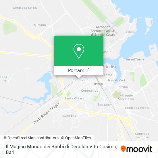 Mappa Il Magico Mondo dei Bimbi di Desolda Vito Cosimo