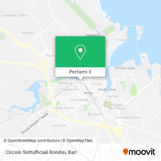 Mappa Circolo Sottufficiali Brindisi