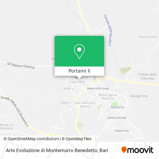 Mappa Arte Evoluzione di Montemurro Benedetto