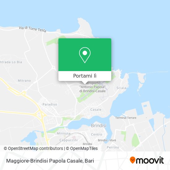 Mappa Maggiore-Brindisi Papola Casale
