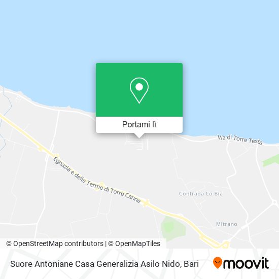 Mappa Suore Antoniane Casa Generalizia Asilo Nido