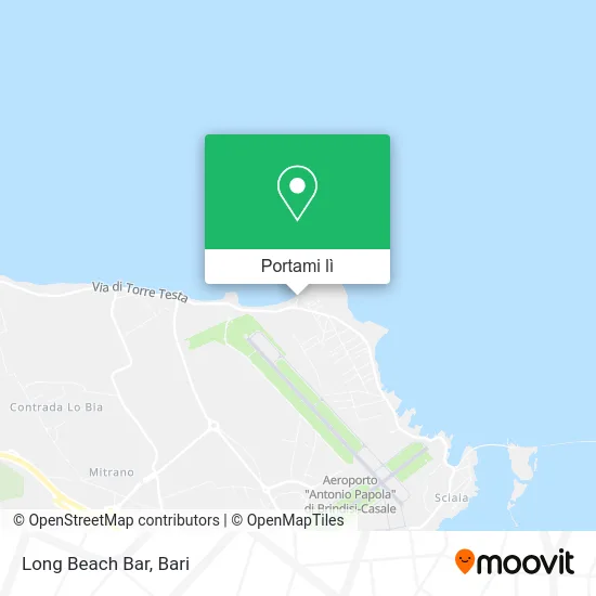 Mappa Long Beach Bar