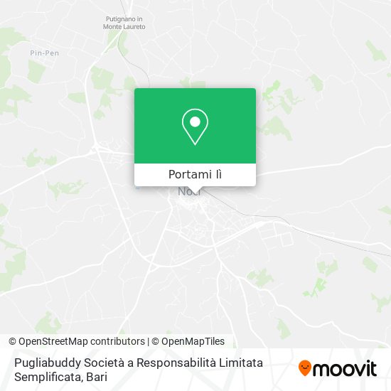Mappa Pugliabuddy Società a Responsabilità Limitata Semplificata