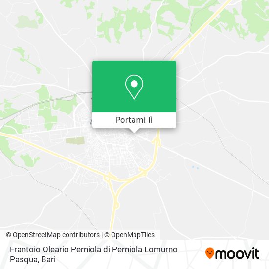 Mappa Frantoio Oleario Perniola di Perniola Lomurno Pasqua