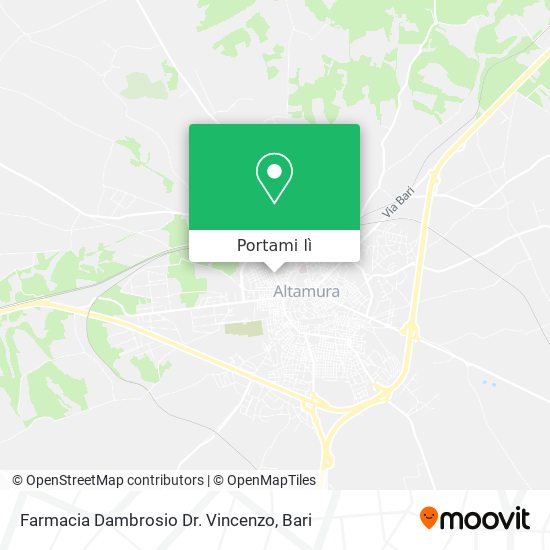 Mappa Farmacia Dambrosio Dr. Vincenzo
