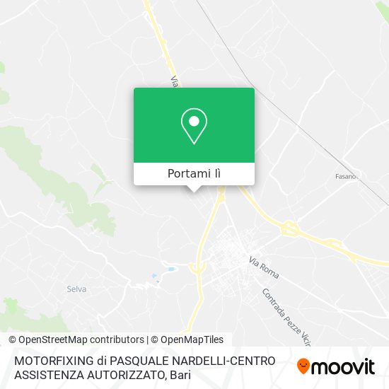 Mappa MOTORFIXING di PASQUALE NARDELLI-CENTRO ASSISTENZA AUTORIZZATO