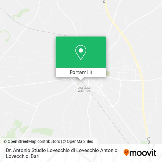 Mappa Dr. Antonio Studio Lovecchio di Lovecchio Antonio Lovecchio
