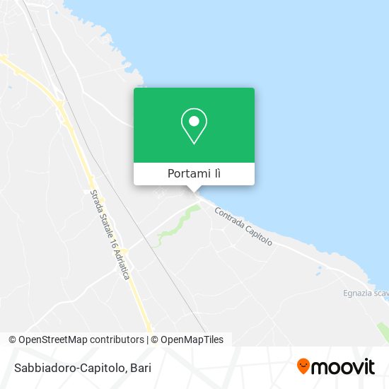 Mappa Sabbiadoro-Capitolo