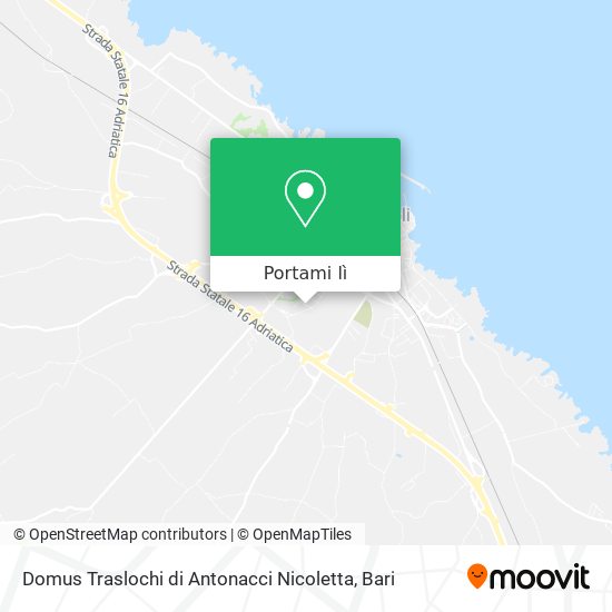 Mappa Domus Traslochi di Antonacci Nicoletta