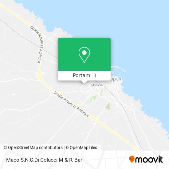 Mappa Maco S.N.C.Di Colucci M & R