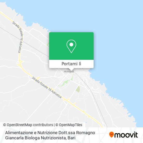 Mappa Alimentazione e Nutrizione Dott.ssa Romagno Giancarla Biologa Nutrizionista