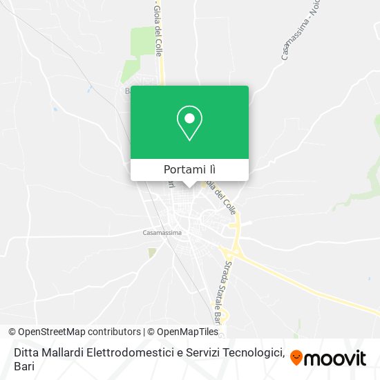 Mappa Ditta Mallardi Elettrodomestici e Servizi Tecnologici