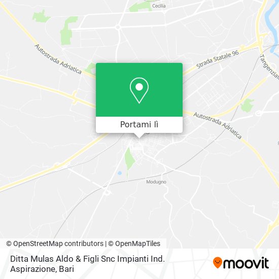 Mappa Ditta Mulas Aldo & Figli Snc Impianti Ind. Aspirazione