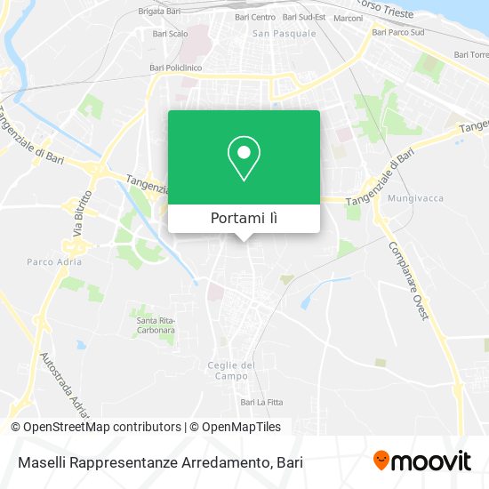 Mappa Maselli Rappresentanze Arredamento