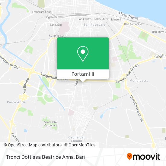 Mappa Tronci Dott.ssa Beatrice Anna