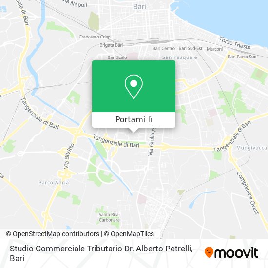 Mappa Studio Commerciale Tributario Dr. Alberto Petrelli