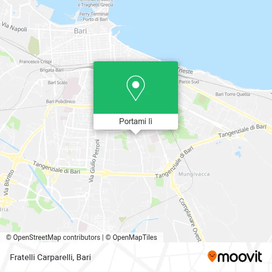 Mappa Fratelli Carparelli