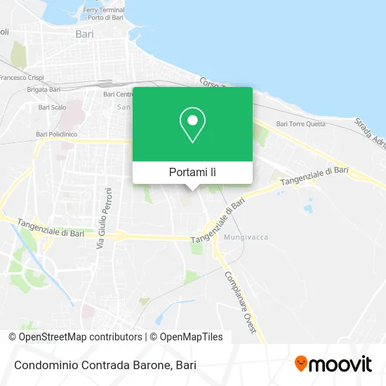 Mappa Condominio Contrada Barone