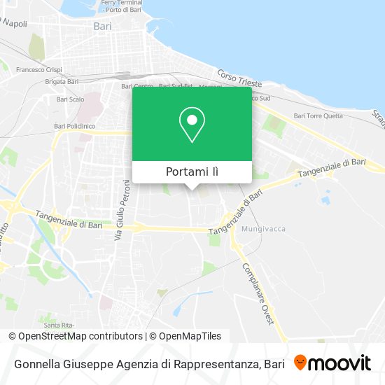 Mappa Gonnella Giuseppe Agenzia di Rappresentanza