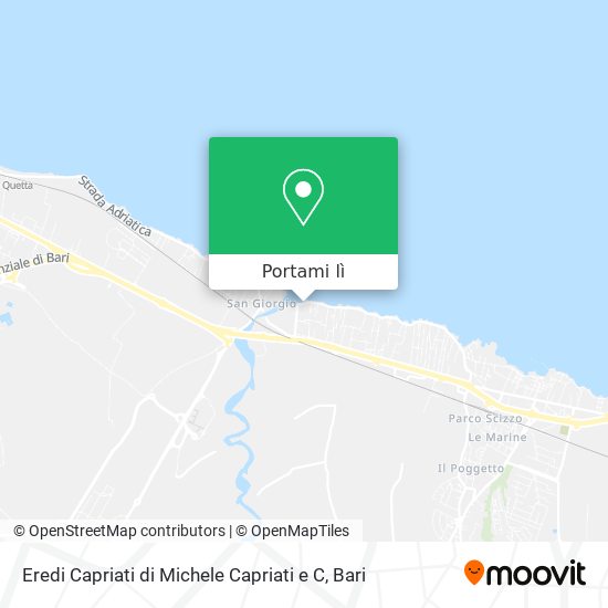 Mappa Eredi Capriati di Michele Capriati e C
