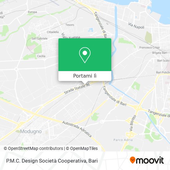 Mappa P.M.C. Design Società Cooperativa