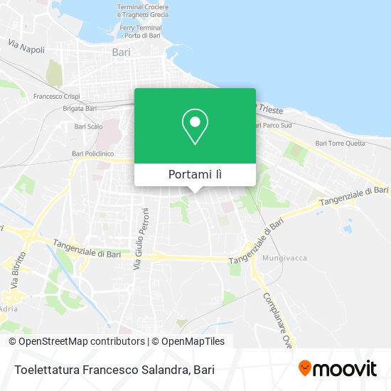 Mappa Toelettatura Francesco Salandra