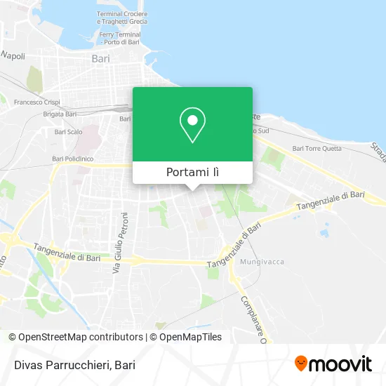 Mappa Divas Parrucchieri