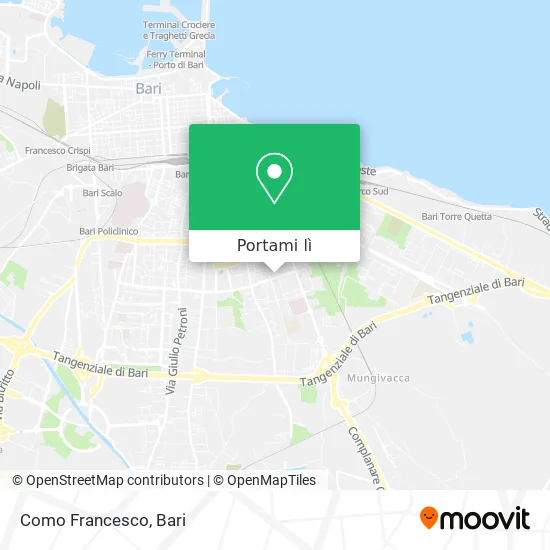 Mappa Como Francesco