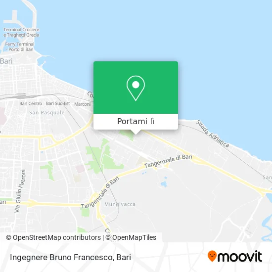 Mappa Ingegnere Bruno Francesco