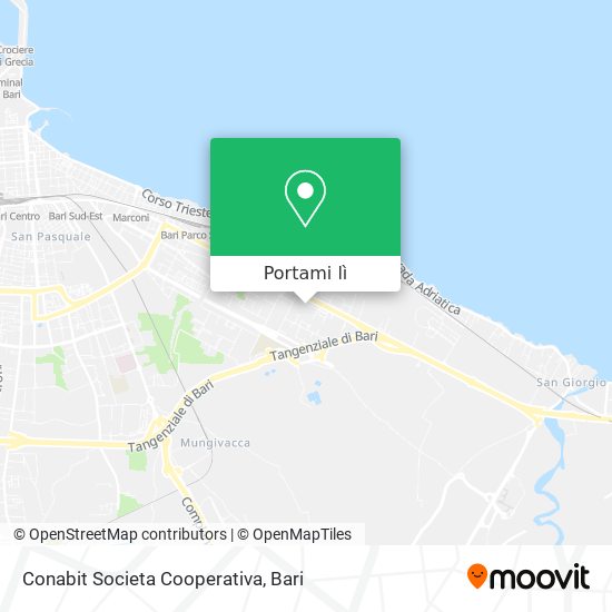 Mappa Conabit Societa Cooperativa