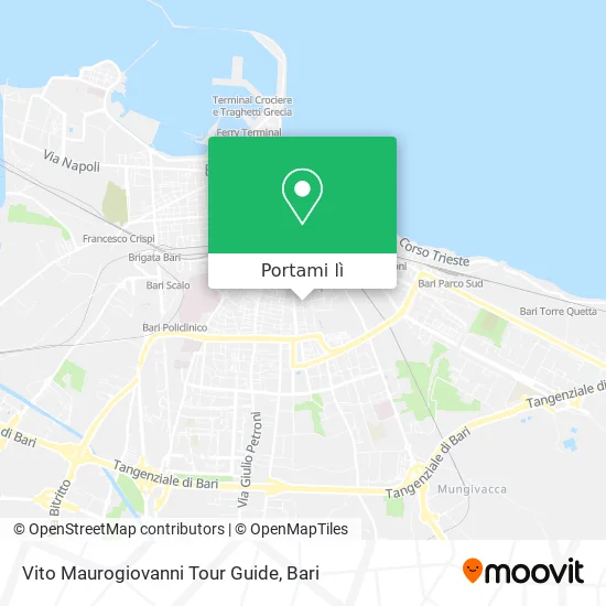 Mappa Vito Maurogiovanni Tour Guide