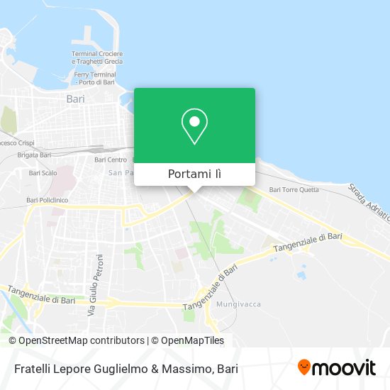 Mappa Fratelli Lepore Guglielmo & Massimo