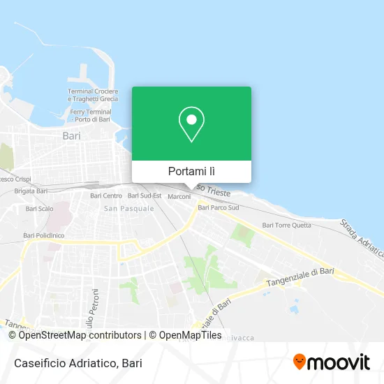 Mappa Caseificio Adriatico